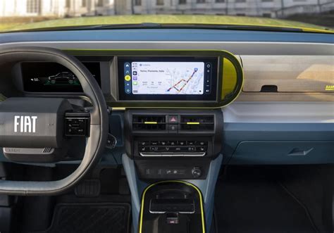 Interni Fiat 1200 con touch screen