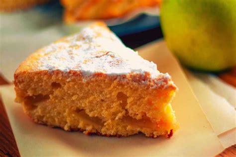 Fetta di torta di mele di Mondovì