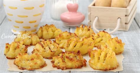 Patate lesse schiacciate