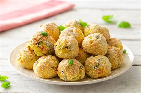 polpette di pesce e verdure in forno