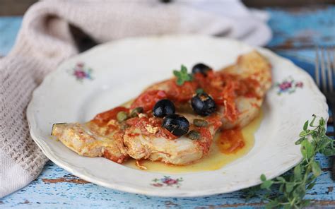 pesce spada alla livornese