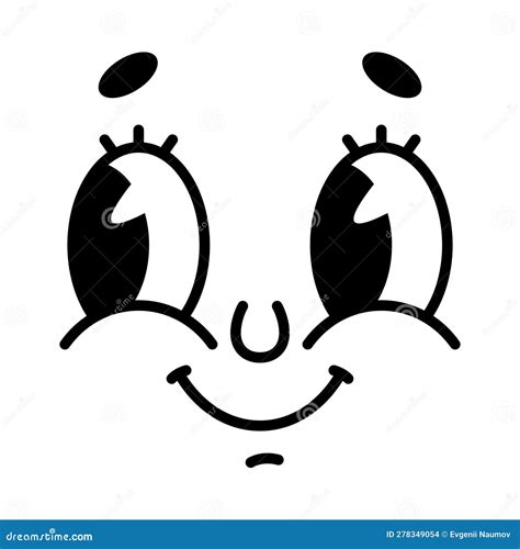 Illustrazione di un pisello con espressione sorridente e occhi grandi