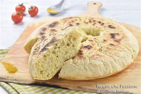 dischi di pane in padella