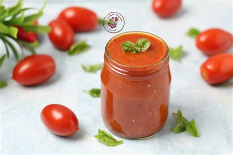 passata di pomodoro condita per pizzette
