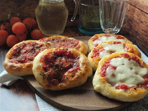 pizzette miste per buffet