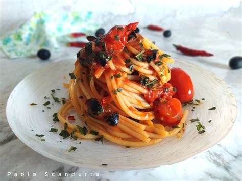 Ingredienti per spaghetti alla calabrese