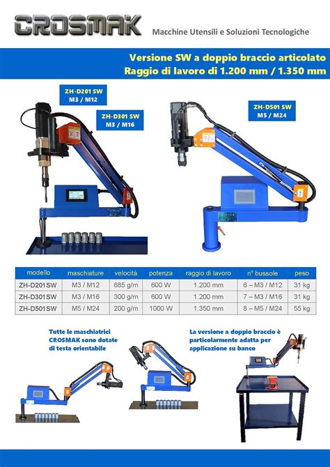 banco di lavoro per filettatrice con scanalature a T