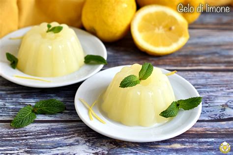 Coppette di Gelo di limone