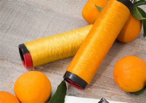 Filato di Orange Fiber in rocchetti