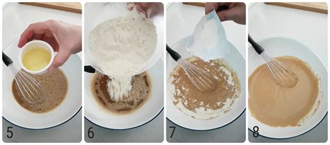 Fasi di preparazione della ciambella