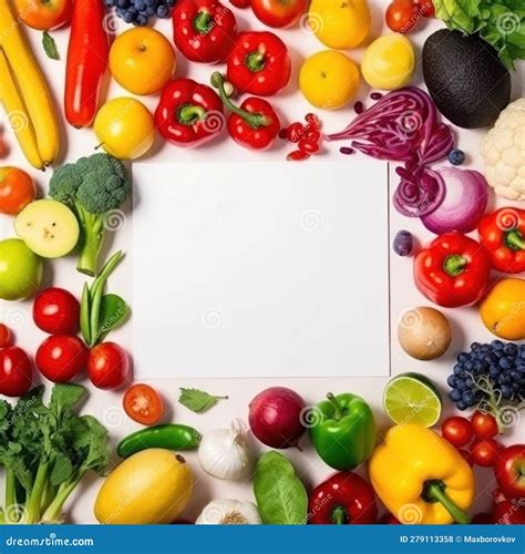 Composizione di frutta e verdura fresca e colorata disposta artisticamente