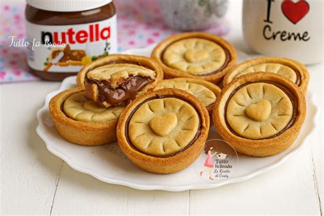 Biscotti fatti in casa con Nutella