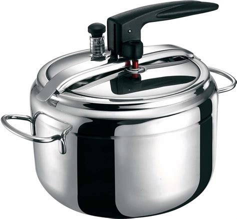 Pentola a pressione in uso
