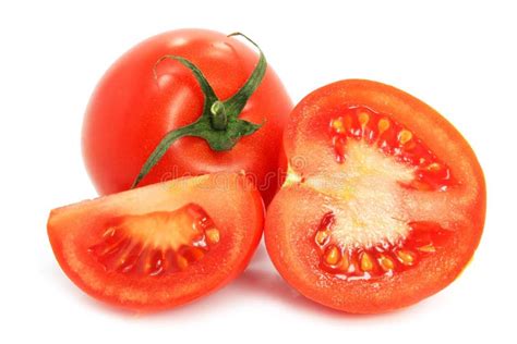 pomodori freschi tagliati a pezzi