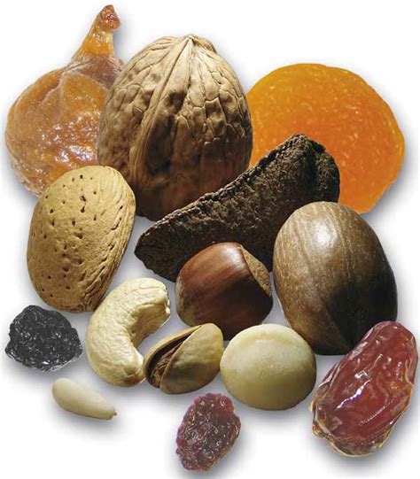 Varietà di frutta secca