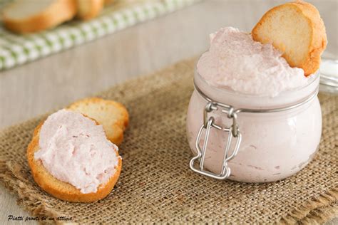 ingredienti per mousse di prosciutto cotto