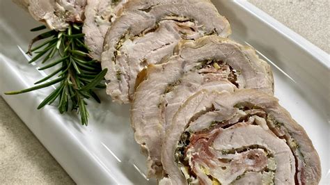 Lonza di maiale marinata con erbe aromatiche