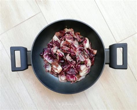 Radicchio cotto in padella