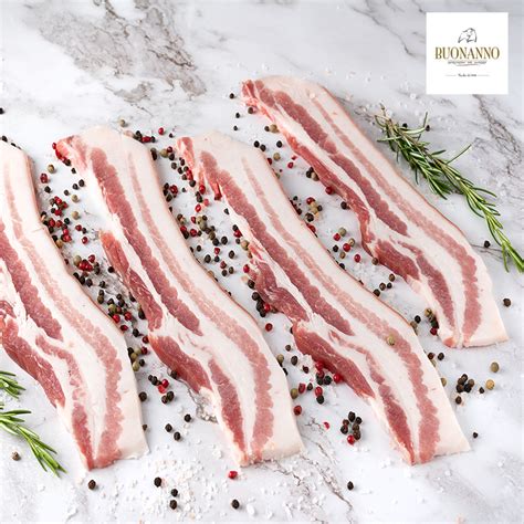 Pancetta di maiale fresca