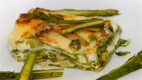 lasagne verdi con asparagi