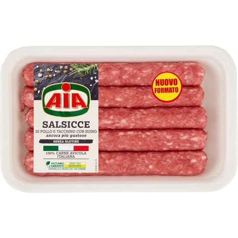 Infografica: Confronto nutrizionale tra salsiccia di maiale, tacchino e pollo