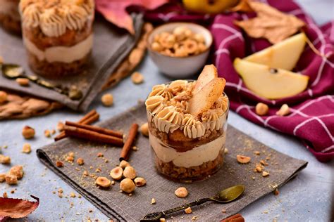 tiramisù pere nocciole in coppette