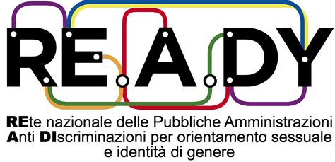 Logo della Rete RE.A.DY con riferimenti a diversità e inclusione