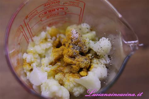 Ingredienti per la maionese di cavolfiore