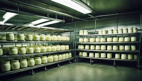 Produzione di formaggio