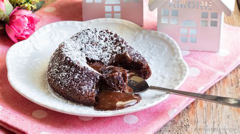 tortino dal cuore caldo con interno fuso
