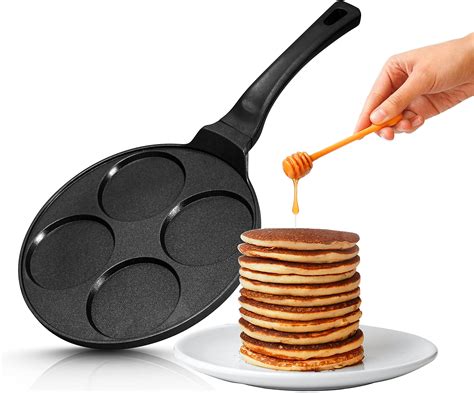 pancake cotti in padella con coperchio