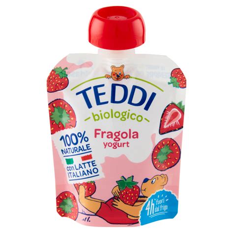 Yogurt biologico Teddi per bambini