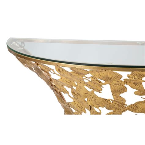 Consolle con specchio semicircolare