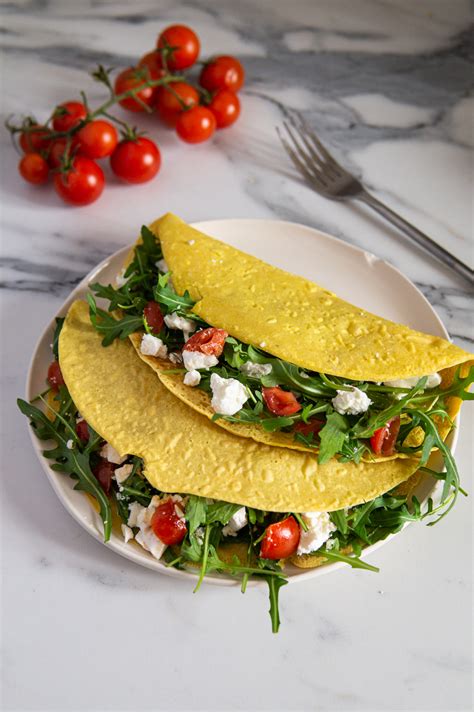 Crepes salate con farina di ceci