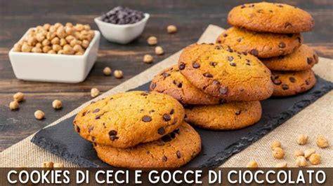 Ingredienti per biscotti alla farina di ceci
