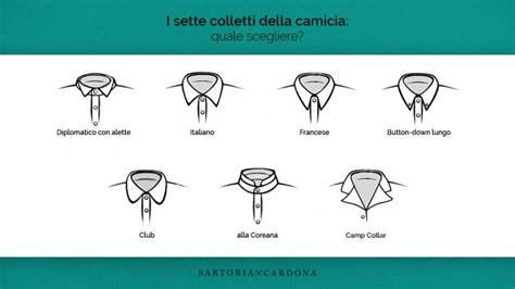 Dettaglio di un collo Capri su una camicia