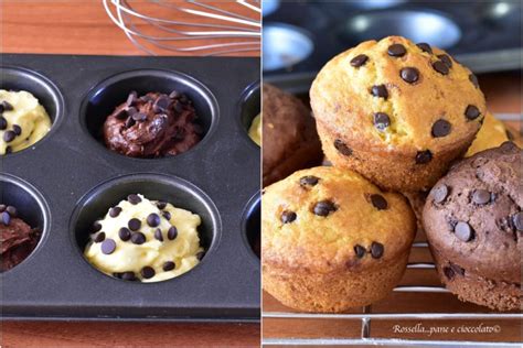 Persona che mescola un impasto per muffin con un cucchiaio di legno