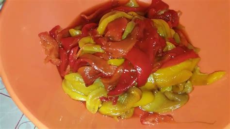 peperoni arrostiti e spellati