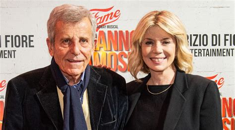 Benedicta Boccoli e Maurizio Micheli