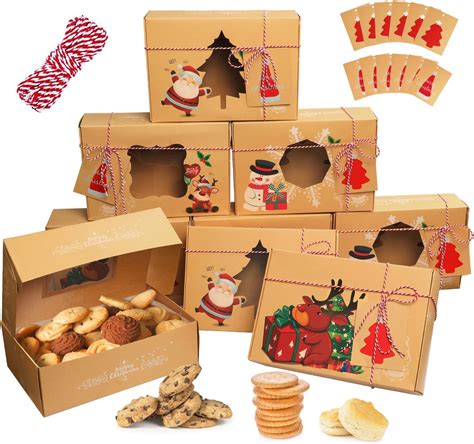 Scatole di carta con dolci fatti in casa