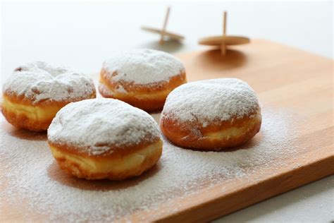Schema riassuntivo dei passaggi per preparare i bomboloni
