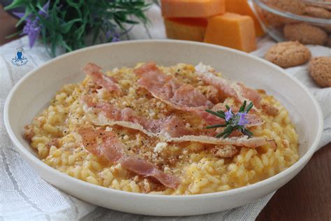 Risotto mantecato con speck croccante