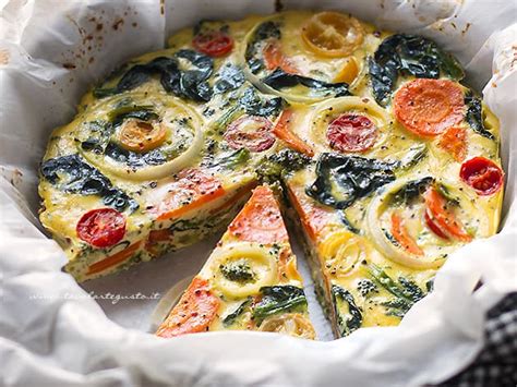 frittata di verdure in padella