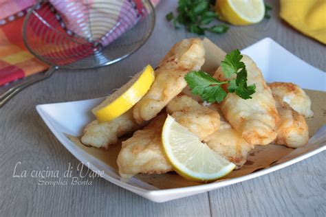 Filtro d'olio con filetti di baccalà dorati