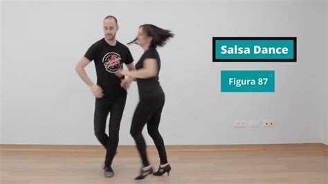Schema di una figura di salsa cubana, come l'Enchufla
