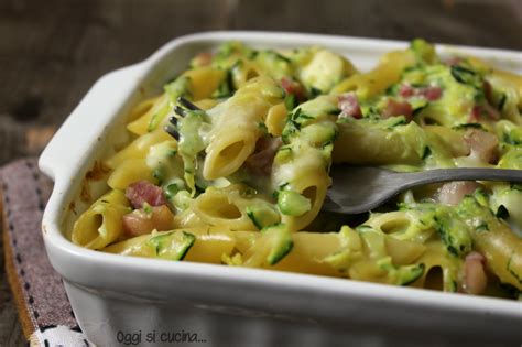 zucchine e pancetta in padella