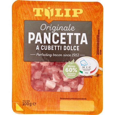 Immagine di pancetta dolce a cubetti