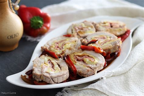 Rotolo di carne cotto e affettato