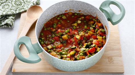 ingredienti per ragù di verdure