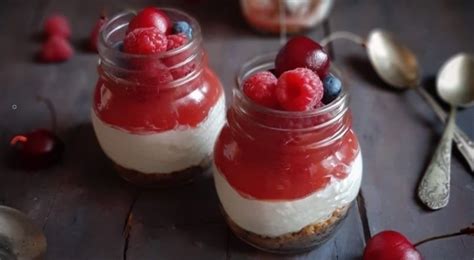 Cheesecake monoporzione creata con coppapasta